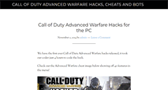 Desktop Screenshot of callofdutyhacks.com